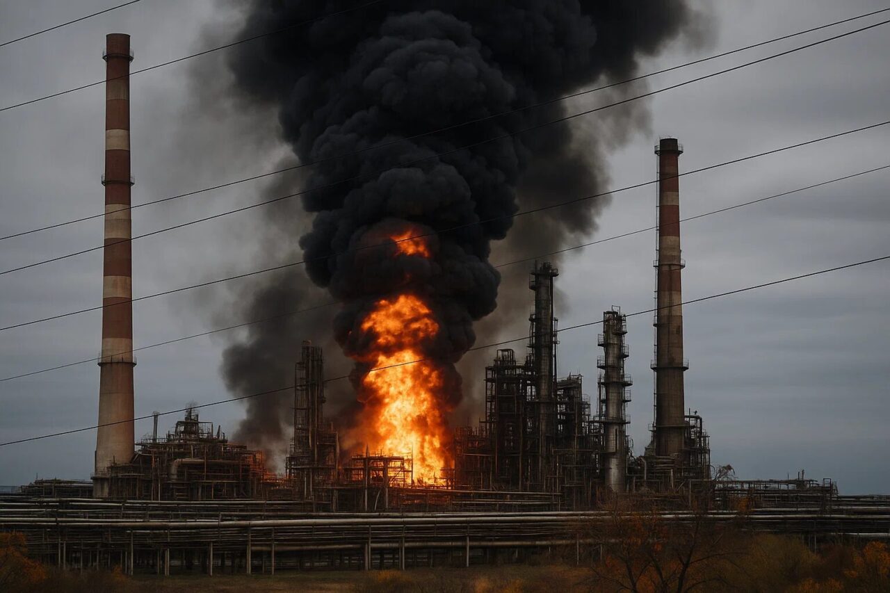 Дроны ВСУ в пятый раз атаковали НПЗ в Саратове и аэродром Саки 28 ноября. В 2025 году выведено 10% мощностей РФ. Зеленский готовится к переговорам.