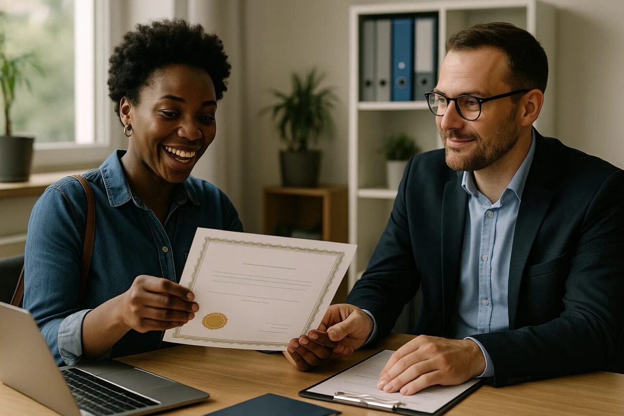 Umschulung в Германии: Как подтвердить профессию и получить новый диплом IHK/HWK. Финансирование Jobcenter, Bildungsgutschein и премии до 2500 евро.