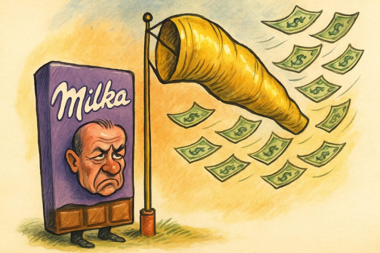 Цена Milka выросла с €1,35 до €1,99, при весе 90г. Объем продаж Mondelez в Европе упал на 7,5%. Супермаркеты реагируют скидками.