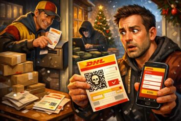 Фейковые квитанции DHL: Как распознать опасный QR-код в вашем почтовом ящике