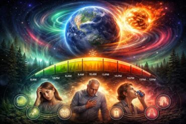 Магнитная буря 28 декабря 2025 в Германии: почасовой прогноз и риски для здоровья