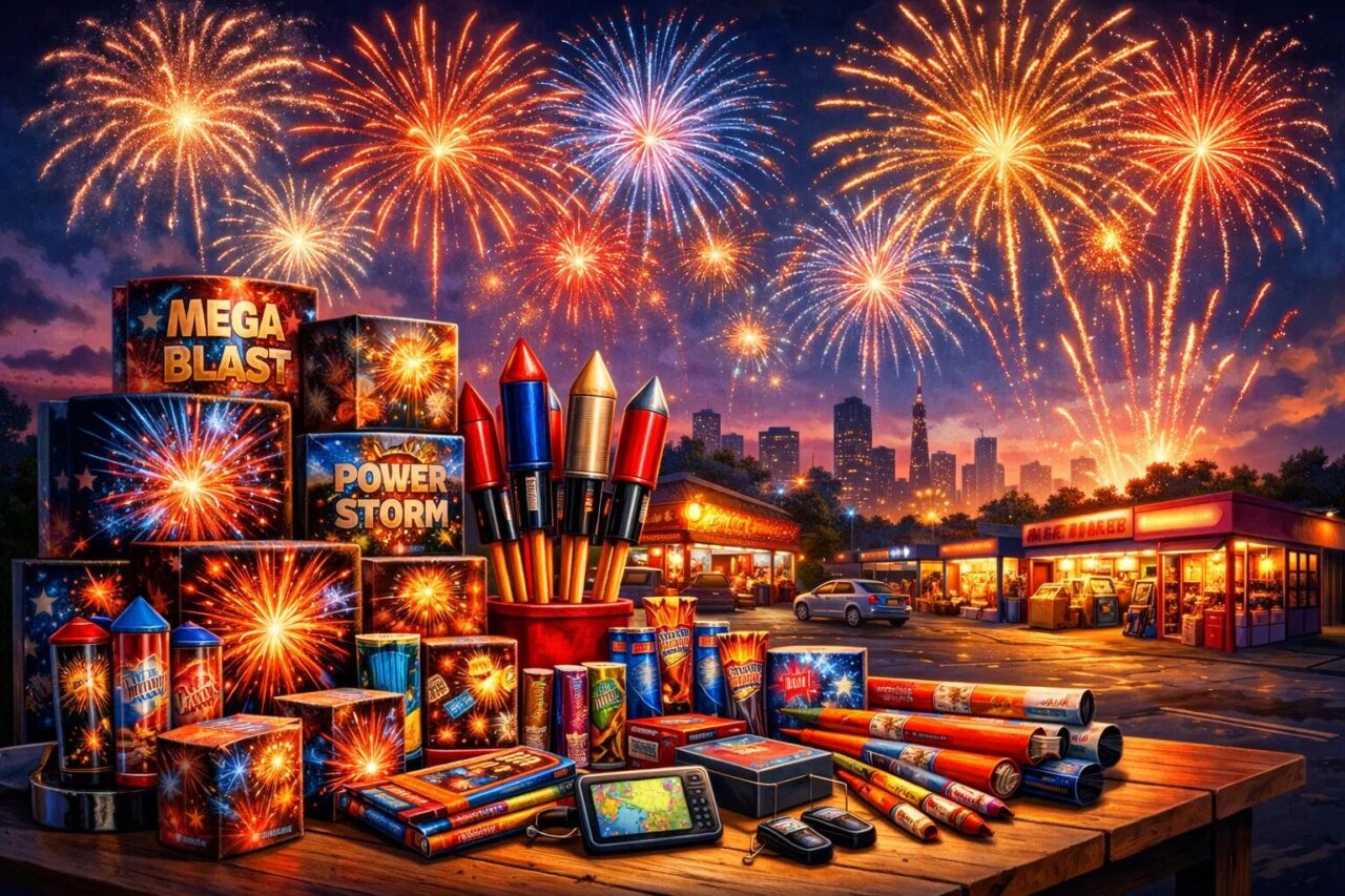 Купить фейерверки в Берлине 2025: цены на батареи от 25€, адреса лучших специализированных магазинов и информация о зонах запрета. Узнайте всё и сэкономьте.