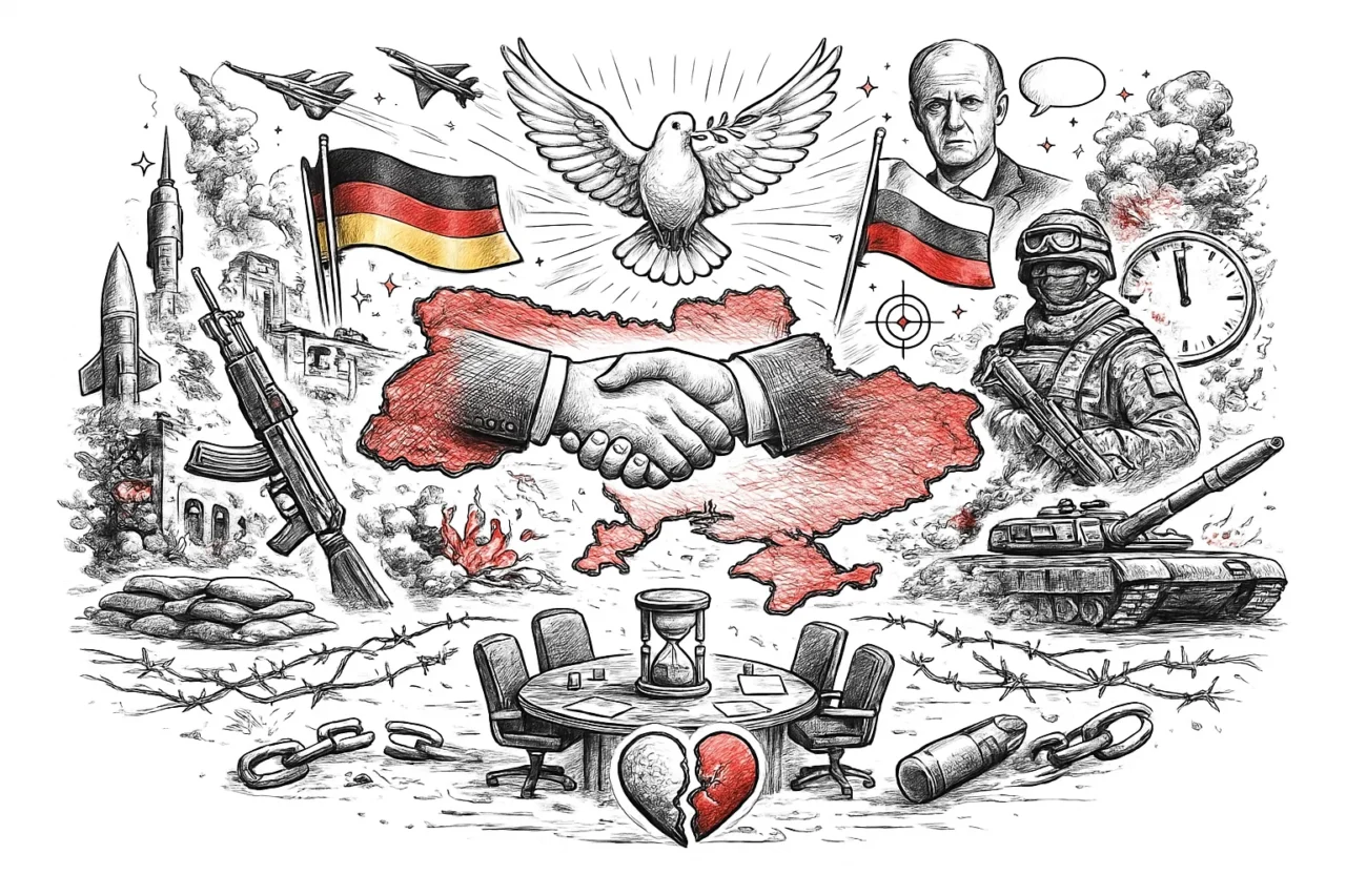 Канцлер ФРГ Фридрих Мерц заявил о реальном шансе мирного процесса по Украине на фоне конфиденциальных переговоров в Берлине с участием США и ЕС.