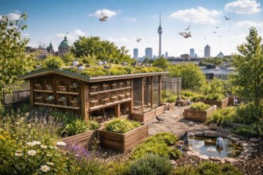 В Берлине открыли «отели» для голубей: гуманный контроль популяции в 2026 году