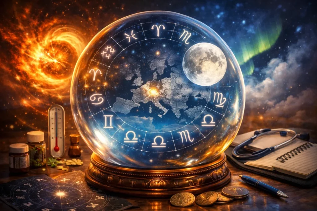 Гороскоп сегодня, 23 февраля 2026, для Германии и Европы: прогноз по всем знакам зодиака, влияние магнитной бури, фаза Луны, рекомендации по здоровью, работе и повседневным решениям.
