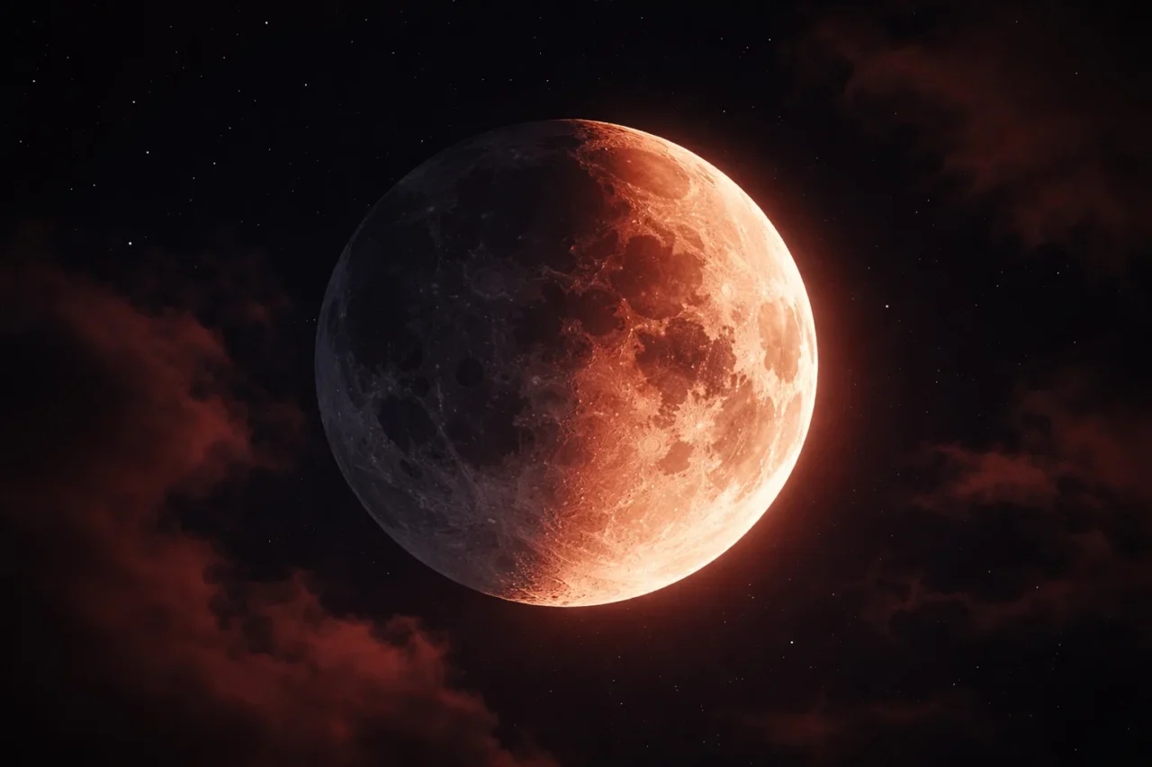 Полное Полнолуние 3 марта 2026 в Германии: Blood Moon, видимость, время затмения, советы для наблюдения и фотосъёмки, астрономические объекты Луны.