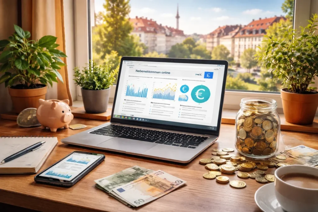 Как найти дополнительный доход онлайн в Германии: работа из дома, удалённая подработка через интернет и реальные способы заработка. Где искать онлайн-работу, какие платформы надёжны и сколько можно заработать.