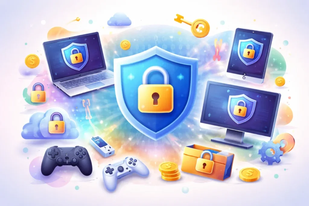 Шифрование в играх: как защищают аккаунты, платежи и данные игроков в современном гейминге