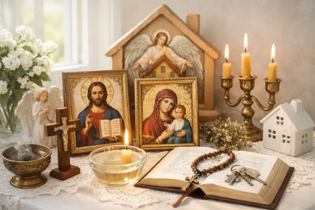 Молитва защита дома помогает просить о мире, безопасности и благословении для семьи. Рассказываем, как молиться, какие тексты читать, чего избегать и как укрепить атмосферу дома.