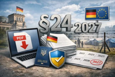 Продление параграфа 24 до 2027 года в Германии: где скачать PDF и что означает защита для украинцев