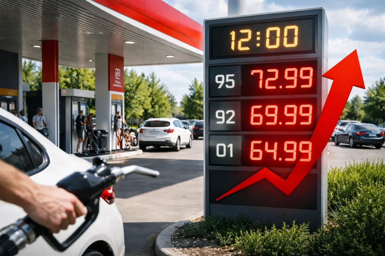 Новые правила цен на бензин 2026: Почему важно время 12:00