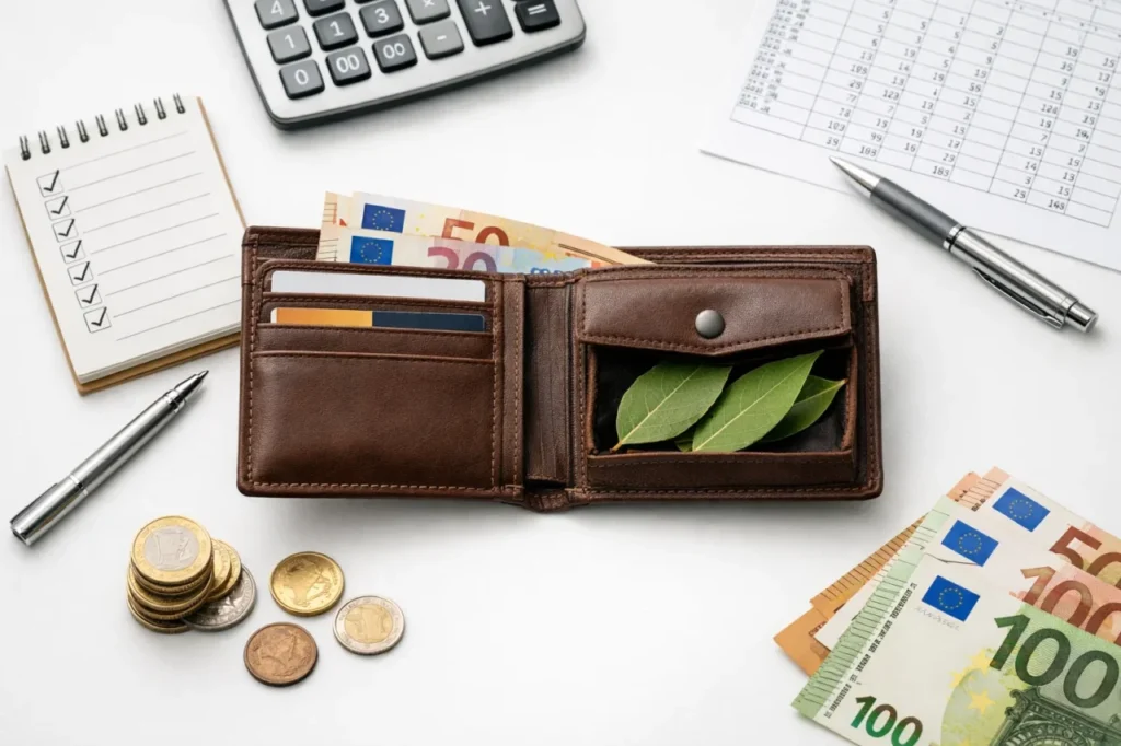 Как правильно класть лавровый лист в кошелек, зачем это делать и где купить в Германии: пошаговая система, список, таблица и реальные способы улучшить финансовое поведение и доход.