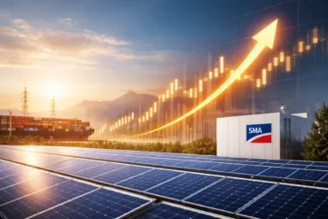 SMA Solar 2026: Акции штурмуют максимум на фоне ограничений экспорта из Китая