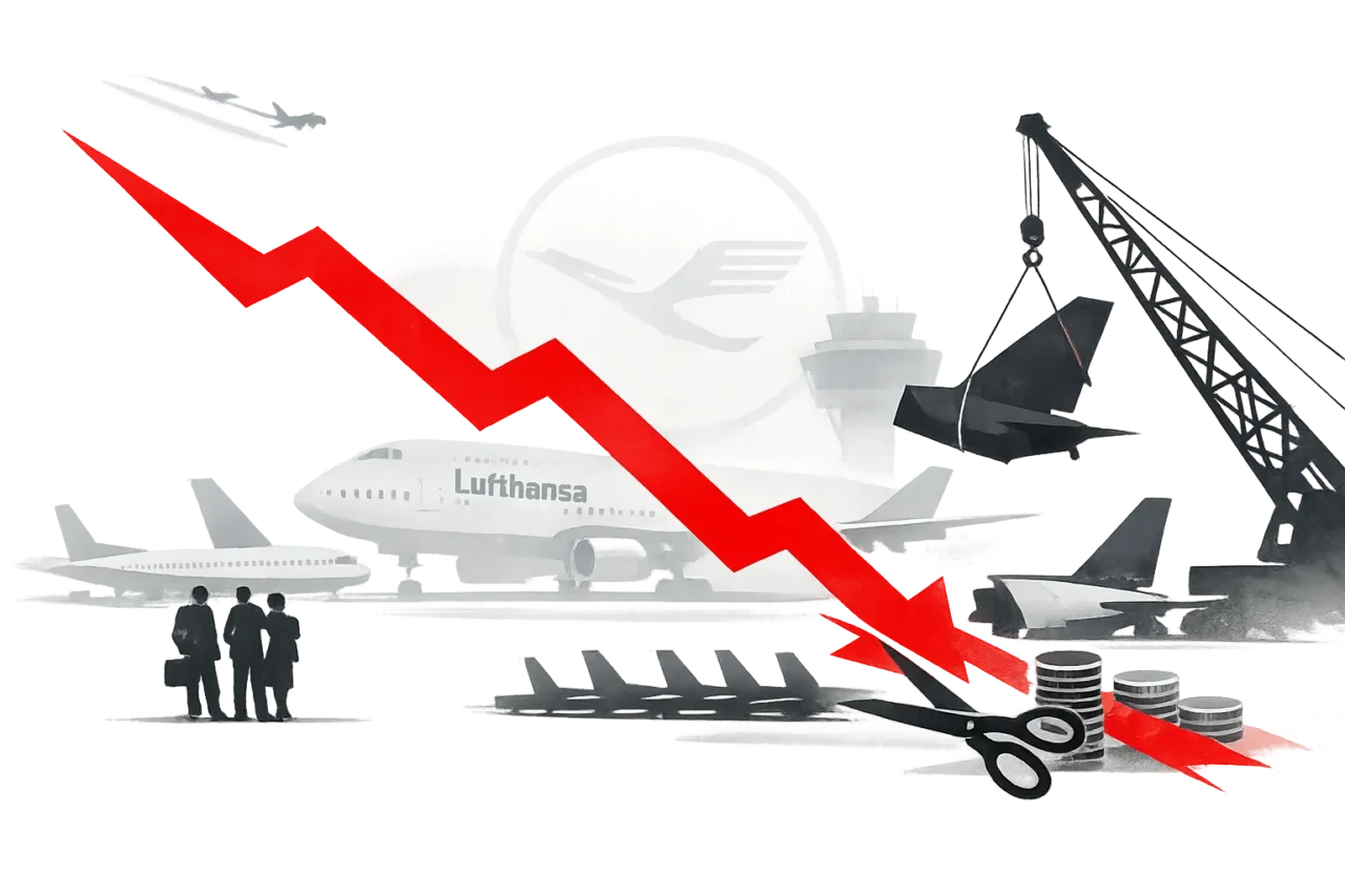 Сокращение флота Lufthansa 2026: причины, последствия, советы